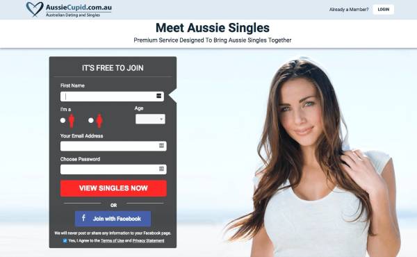 register at AussieCupid